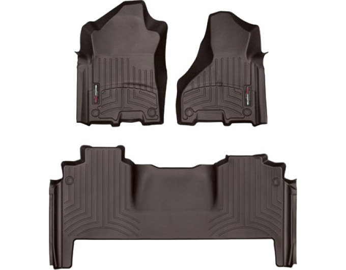 Коврики WeatherTech Choco для Dodge Ram 3500HD (mkV)(mega cab)(1 row bucket) 2019→, цена: 13 915 грн.