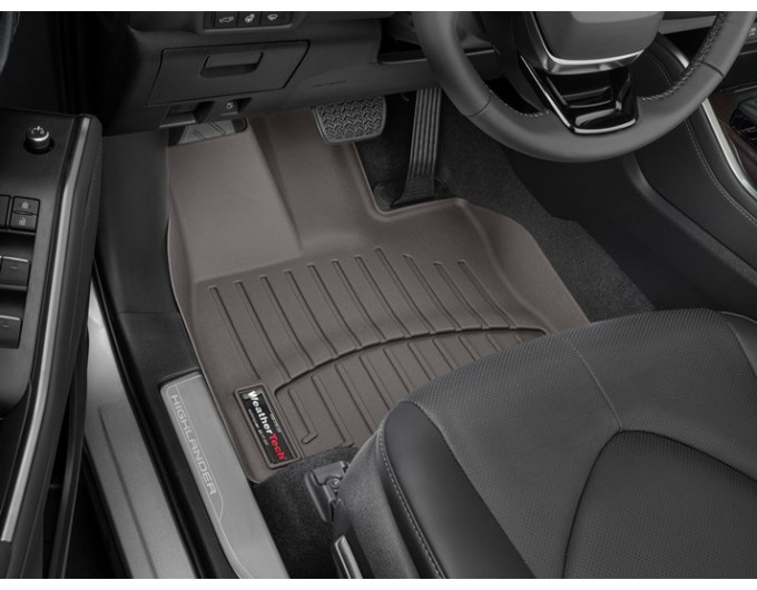 Коврики WeatherTech Choco для Toyota Highlander (mkIV)(1 row) 2019→, цена: 6 625 грн.