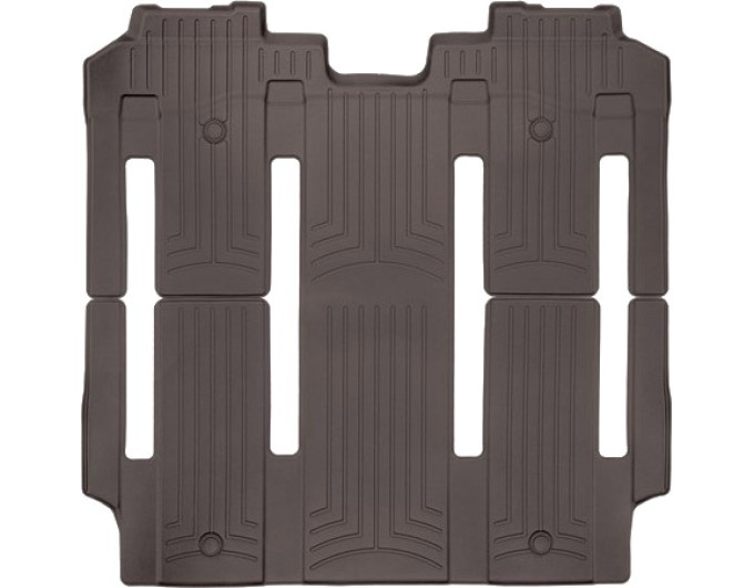 Коврики WeatherTech Choco для Toyota Sienna (mkIV)(7 seats)(2-3 row) 2020→, цена: 6 847 грн.