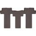 Коврики WeatherTech Choco для Kia Carnival (mkIV)(8 seats)(2 row) 2020→, цена: 6 847 грн.