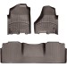 Коврики WeatherTech Choco для Dodge Ram (mkIV)(mega cab)(1 fixing hook)(with Full Lenght Console)(no PTO Kit)( 2009-2012, цена: 11 709 грн.