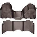 Коврики WeatherTech Choco для Dodge Ram (mkIV)(crew cab)(1 fixing hook)(no 4x4 shifter)(with Armrest Console)(no PTO Kit) 2009-2012, цена: 15 686 грн.