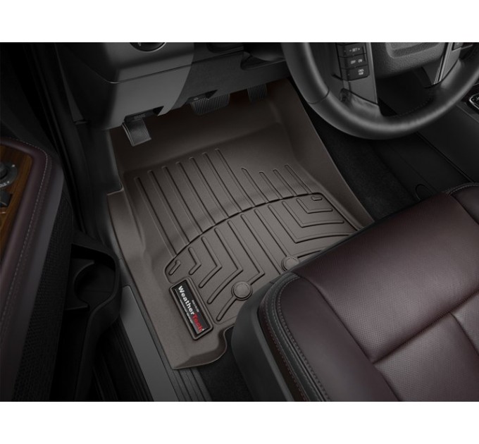 Коврики Weathertech Choco для Ford Expedition / Expedition EL; Lincoln Navigator / Navigator L(mkIII)(1-2 row) 2011-2017, ціна: 10 986 грн.