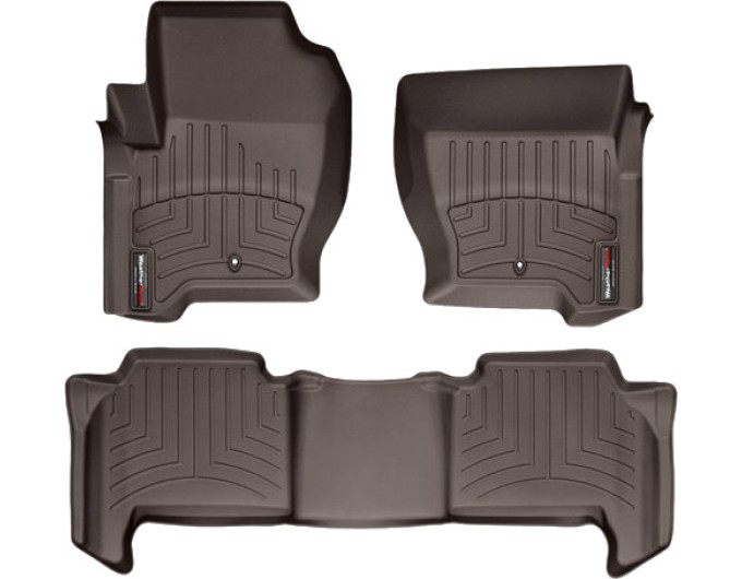 Коврики Weathertech Choco для Land Rover Range Rover Sport (mkI)(2 fixing hooks) 2008-2013, ціна: 11 709 грн.