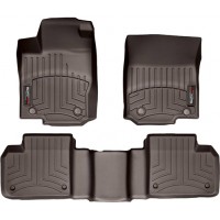Коврики WeatherTech Choco для Mercedes-Benz GLE/ML-Class (W166) / GLS/GL-Class (X166)(1-2 row) 2013-2019