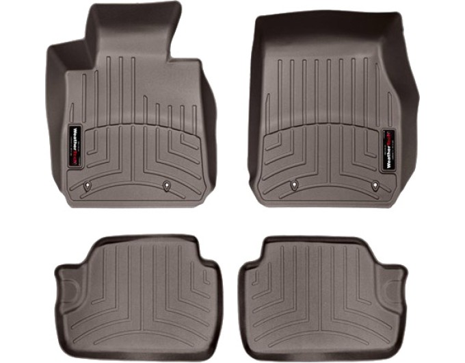 Коврики WeatherTech Choco для BMW 1-series (F21)(3 door)(RWD) / 2-series (F22)(coupe)(RWD) 2012→, цена: 10 602 грн.
