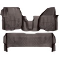 Коврики Weathertech Choco для Ford Super Duty (double cab)(mkIII)(no 4x4 shifter)(1 row - 1pc.)(raised dead pedal) 2012-2016 automatic, ціна: 15 243 грн.