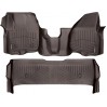 Коврики Weathertech Choco для Ford Super Duty (double cab)(mkIII)(no 4x4 shifter)(1 row - 1pc.)(raised dead pedal) 2012-2016 automatic, ціна: 14 302 грн.