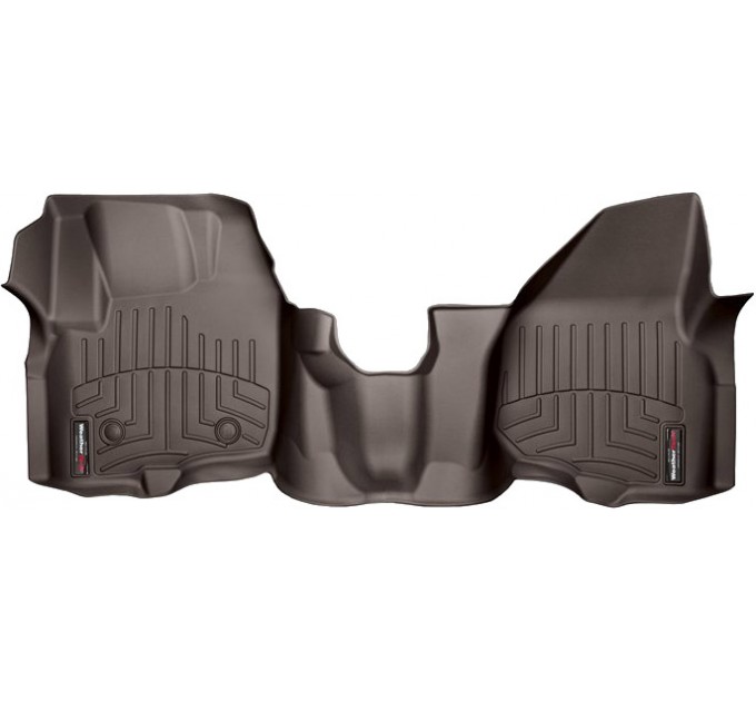 Коврики WeatherTech Choco для Ford Super Duty (mkIII)(extended & double cab)(no 4x4 shifter)(raised dead pedal)(1 pc.)(1 row) 2012-2016 automatic, цена: 7 878 грн.
