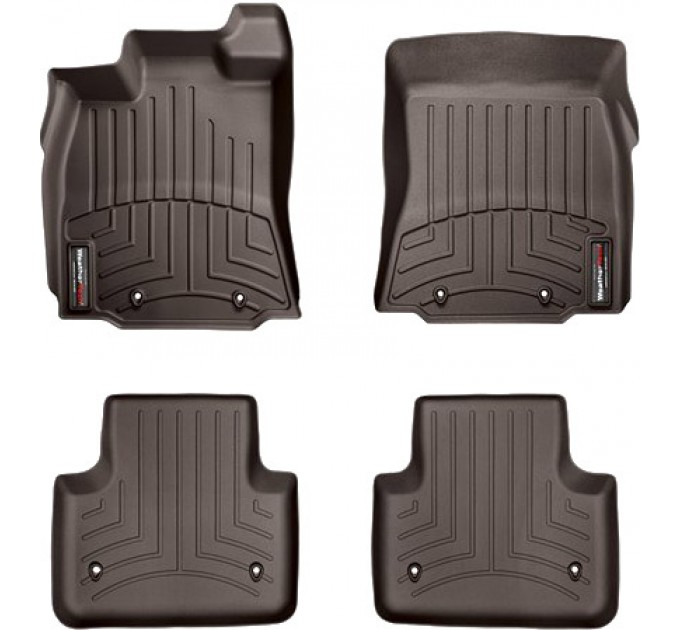 Коврики Weathertech Choco для Jaguar XJ (X351)(RWD)(8 fixings) 2010-2019, ціна: 10 602 грн.