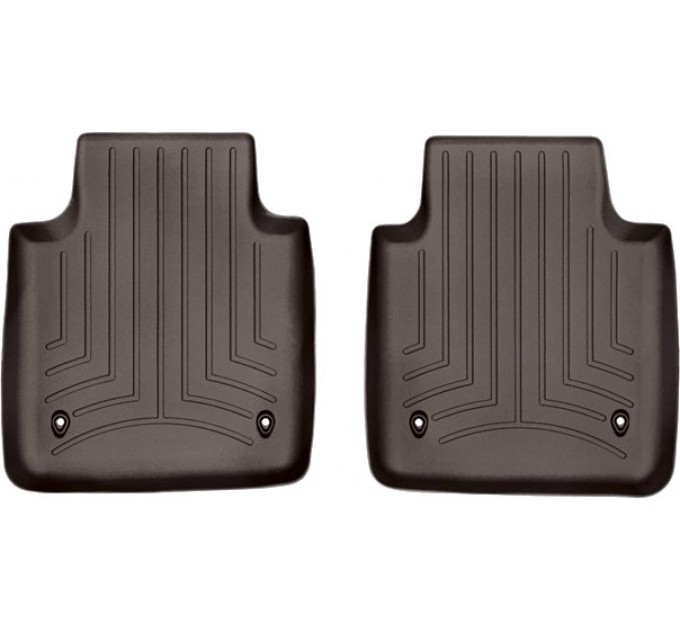 Килимки WeatherTech Choco для Jaguar XJ (X351)(long)(with fixings)(2 row) 2010-2019, ціна: 3 977 грн.