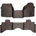 Коврики WeatherTech Choco для Dodge Ram (mkIV)(quad cab)(4 fixing hooks)(no 4x4 shifter)(with Armrest Console) 2012-2018, цена: 15 686 грн.