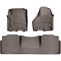 Коврики WeatherTech Choco для Dodge Ram (mkIV)(mega cab)(4 fixing hooks)(with Full Lenght Console) 2012-2018, цена: 11 709 грн.