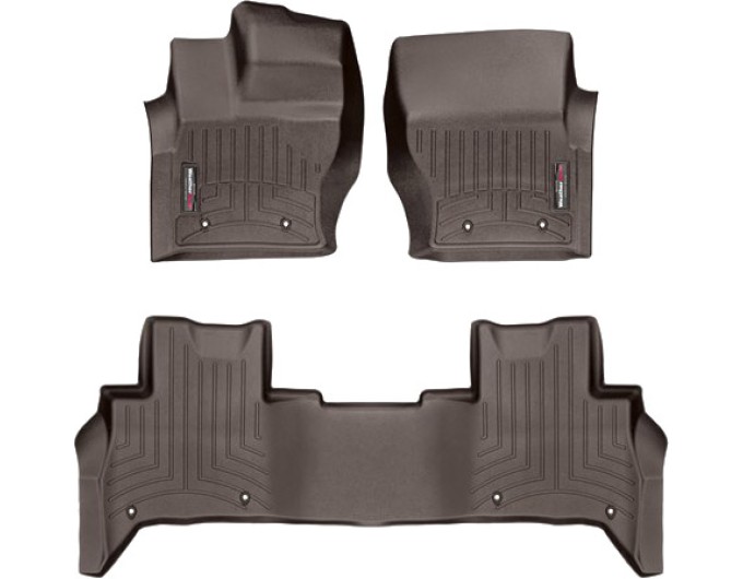 Коврики WeatherTech Choco для Land Rover Discovery (mkV)(1-2-3 row) 2017→, цена: 11 709 грн.