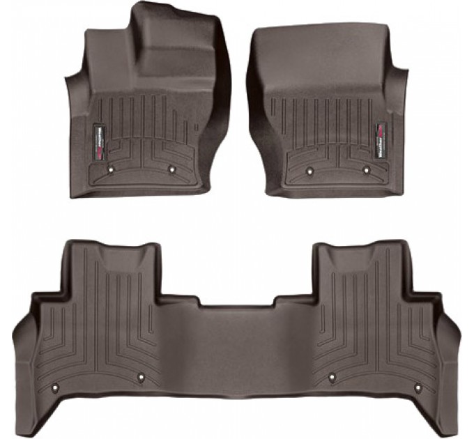 Коврики Weathertech Choco для Land Rover Discovery (mkV)(1-2-3 row) 2017→, ціна: 10 849 грн.