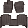 Коврики WeatherTech Choco для Land Rover Range Rover (mkIV)(long)(no console on 2 row) 2014-2017, цена: 11 709 грн.