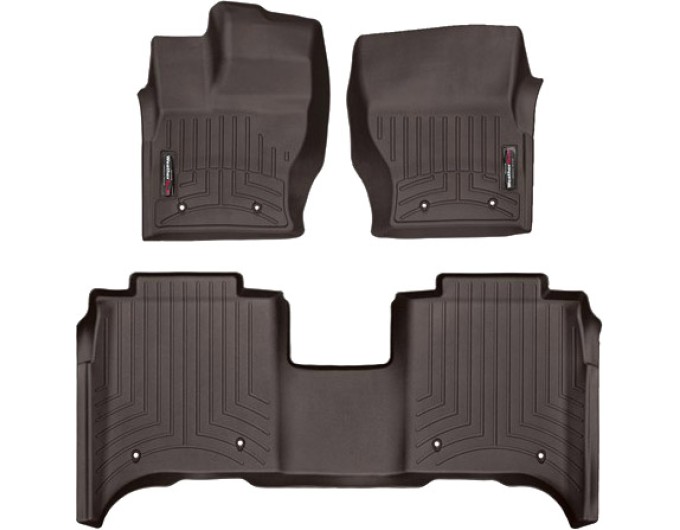 Коврики WeatherTech Choco для Land Rover Range Rover (mkIV)(long)(no console on 2 row) 2014-2017, цена: 11 709 грн.