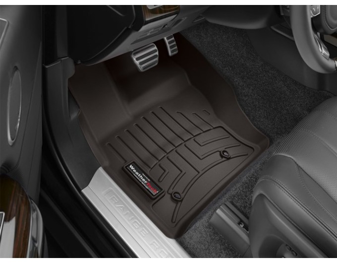 Коврики WeatherTech Choco для Land Rover Range Rover (mkIV)(long)(no console on 2 row) 2014-2017, цена: 11 709 грн.