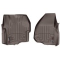 Коврики WeatherTech Choco для Ford Super Duty (mkIII)(extended & double cab)(with 4x4 shifter)(raised dead pedal)(1 row) 2012-2016 automatic, цена: 6 625 грн.