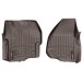 Коврики Weathertech Choco для Ford Super Duty (extended & double cab)(mkIII)(with 4x4 shifter)(raised dead pedal)(1 row) 2012-2016 automatic, ціна: 6 216 грн.