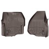 Коврики Weathertech Choco для Ford Super Duty (extended & double cab)(mkIII)(with 4x4 shifter)(raised dead pedal)(1 row) 2012-2016 automatic, ціна: 6 216 грн.
