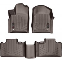 Коврики Weathertech Choco для Jeep Grand Cherokee (US)(WK2) 03.2015-12.2015