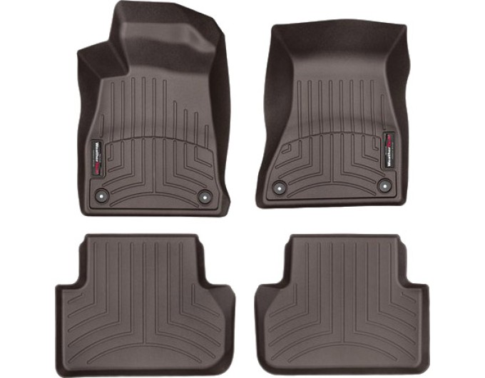 Коврики WeatherTech Choco для Audi A4/S4/RS4 (B9) / A5/S5/RS5 (mkII)(sportback)(no fixings on 2 row) 2016→, цена: 11 488 грн.