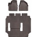 Коврики Weathertech Choco для Chrysler Pacifica (mkII)(not hybrid)(2 row bench seats)(1-2-3 row) 2016-2019, ціна: 12 640 грн.