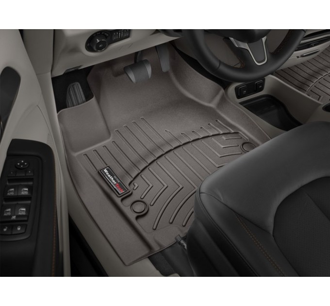 Коврики Weathertech Choco для Chrysler Pacifica (mkII)(1 row) 2016→, ціна: 6 216 грн.