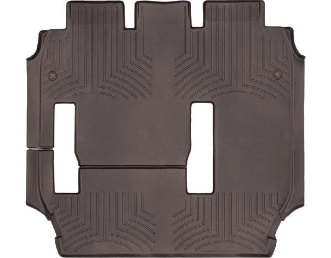 Коврики WeatherTech Choco для Chrysler Pacifica (mkII)(not hybrid)(2 row - 2 seat bench)(2-3 row) 2016-2020, цена: 6 847 грн.