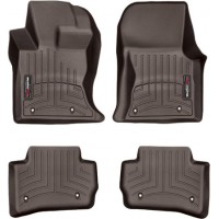 Коврики Weathertech Choco для Land Rover Range Rover Velar; Jaguar F-Pace (mkI) 2016→
