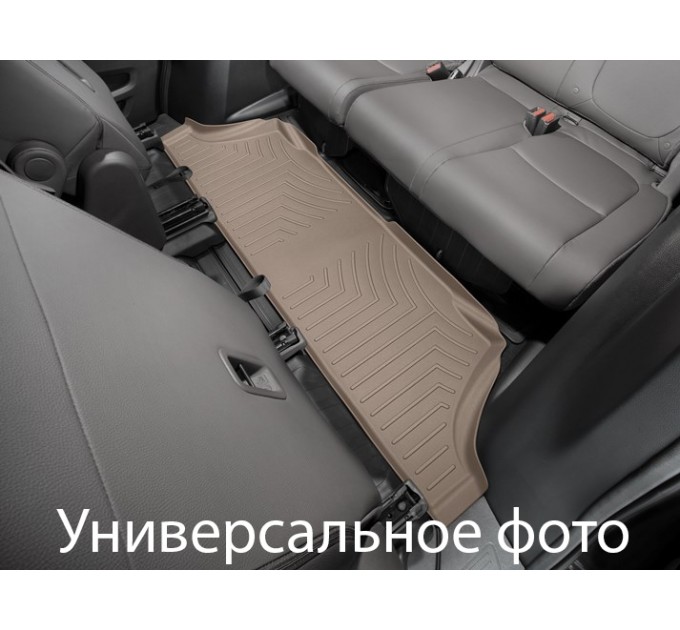 Коврик WeatherTech Beige для Cadillac Escalade ESV (mkII); Chevrolet Suburban (mkIX); GMC Yukon XL (mkIX)(2 row bench seats)(3 row) 2000-2006, цена: 3 731 грн.