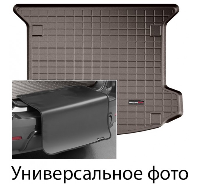 Коврик с защитой WeatherTech Choco для Chrysler Pacifica (mkII)(trunk behind 3 row) 2017→, цена: 10 587 грн.