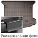 Коврик с защитой WeatherTech Choco для Jeep Wrangler (JK)(trunk behind 1 row) 2015-2018, цена: 11 853 грн.