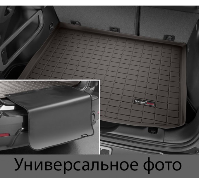 Коврик с защитой WeatherTech Choco для Land Rover Range Rover Velar; Jaguar F-Pace (mkI)(trunk behind 2 row) 2017-2020, цена: 10 604 грн.