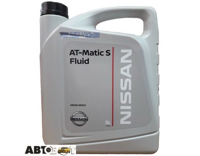 Трансмиссионное масло Nissan Matic Fluid S KE908-99933 5л, цена: 4 635 грн.