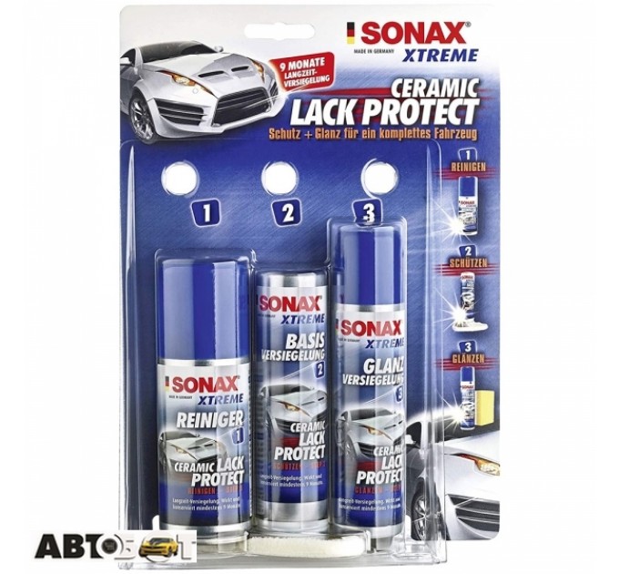 Жидкое стекло Sonax Ceramic Lack Protect 247941 240мл, цена: 3 194 грн.