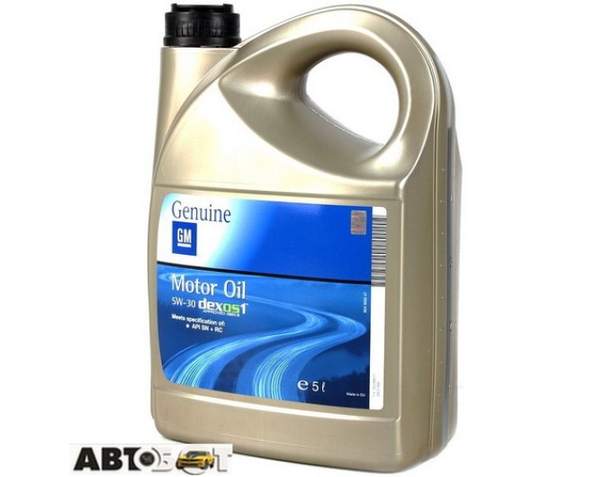 Моторное масло General Motors Motor Oil Dexos1 5W-30 95 599 877 5л, цена: 2 085 грн.