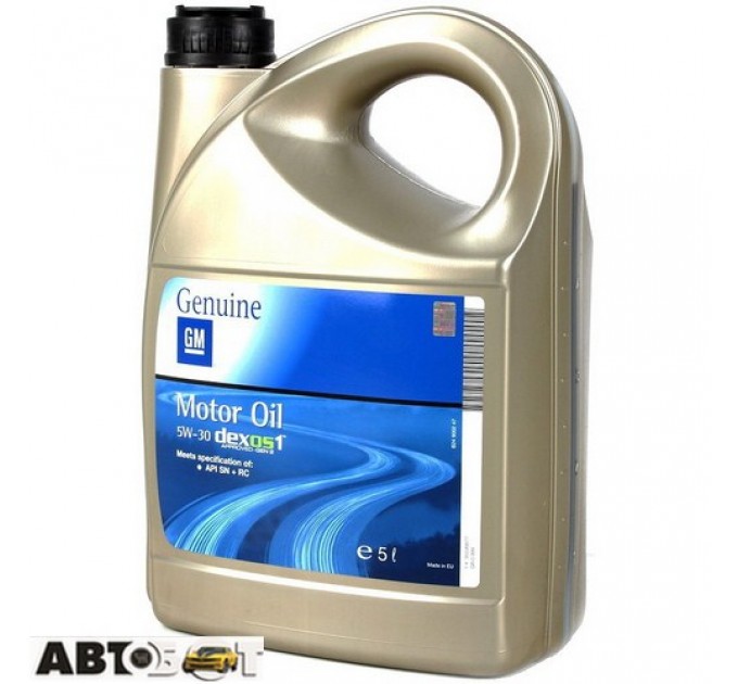 Моторное масло General Motors Motor Oil Dexos1 5W-30 95 599 877 5л, цена: 1 494 грн.
