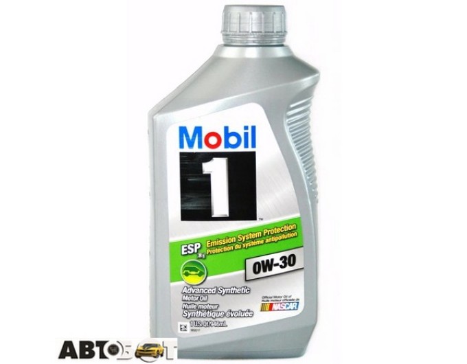 Моторное масло MOBIL 1 ESP x1 0W-30 M5331B 946мл, цена: 583 грн.