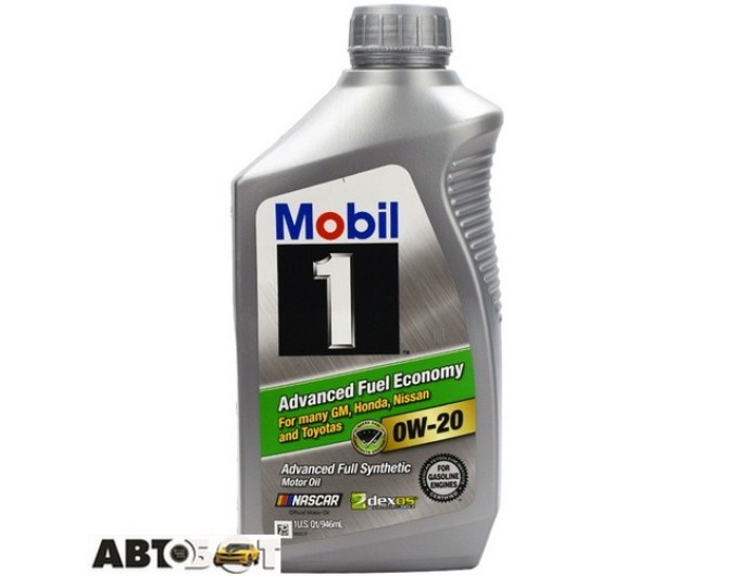 Моторное масло MOBIL 1 Fully Synthetic 0W-20 112600 946мл, цена: 637 грн.