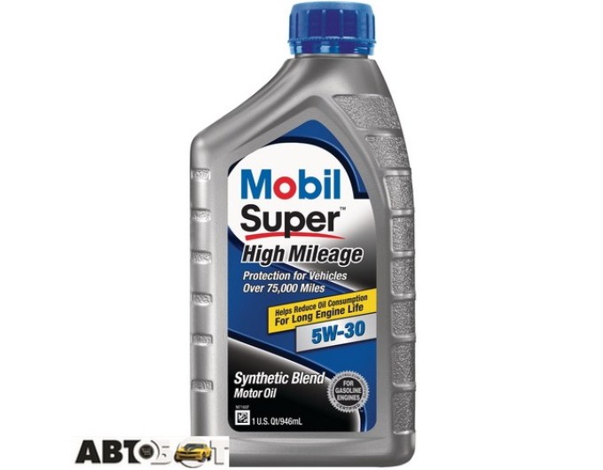 Моторное масло MOBIL Super High Mileage 5W-30 946мл, цена: 440 грн.