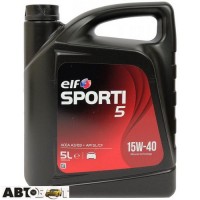 Моторное масло ELF SPORTI 5 15W-40 5л