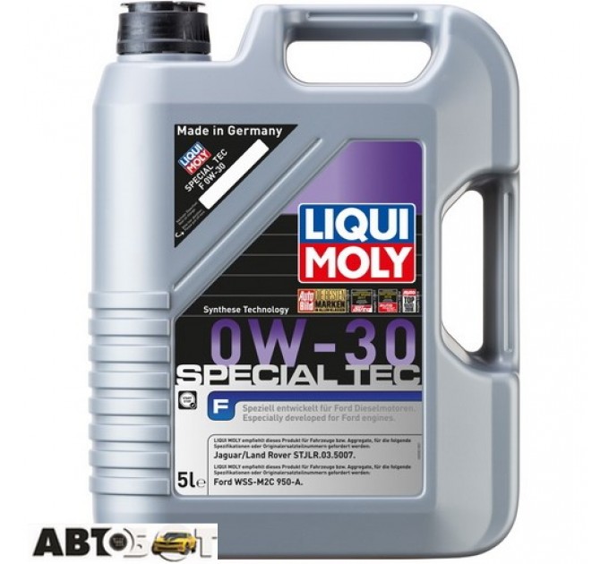 Моторное масло LIQUI MOLY SPECIAL TEC F 0W-30 8903 5л, цена: 3 996 грн.