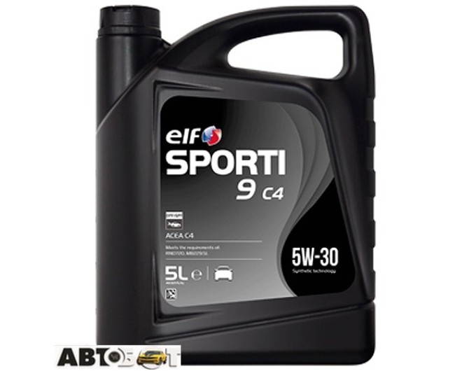 Моторное масло ELF SPORTI 9 C4 5W-30 5л, цена: 2 916 грн.