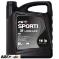 Моторна олива ELF SPORTI 9 LONG LIFE 5W-30 5л, ціна: 2 672 грн.