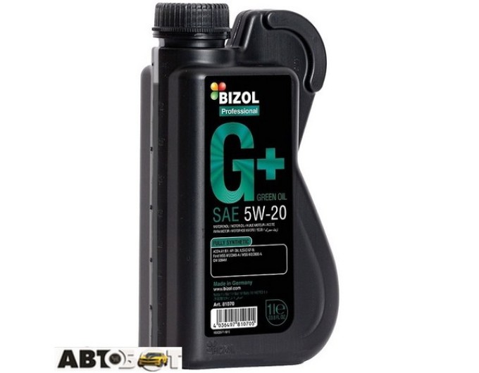 Моторное масло BIZOL Green Oil+ 5W-20 B81070 1л, цена: 767 грн.