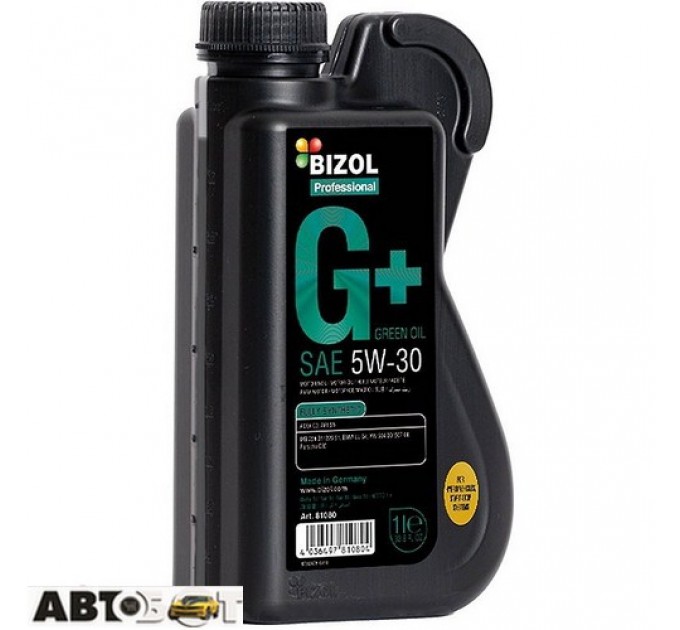 Моторное масло BIZOL Green Oil+ 5W-30 B81080 1л, цена: 573 грн.