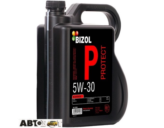 Моторное масло BIZOL Protect 5W-30 B81326 4л, цена: 4 423 грн.