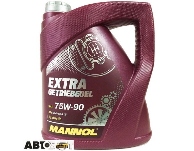 Трансмісійна олива MANNOL EXTRA GETRIEBEOEL 75W-90 4л, ціна: 2 477 грн.